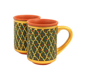 Brick Coffee Mugs Green