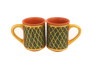 Brick Coffee Mugs Green