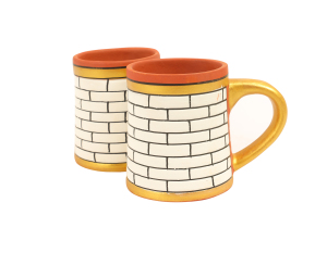 Brick Coffee Mugs White