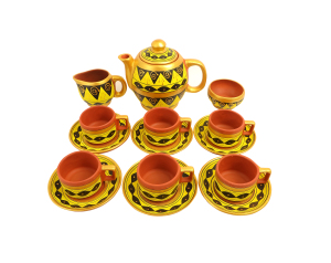 Tea Set Painted